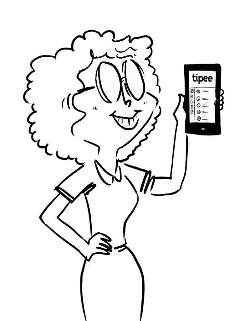 Dessin collaborateur Adeline tipee