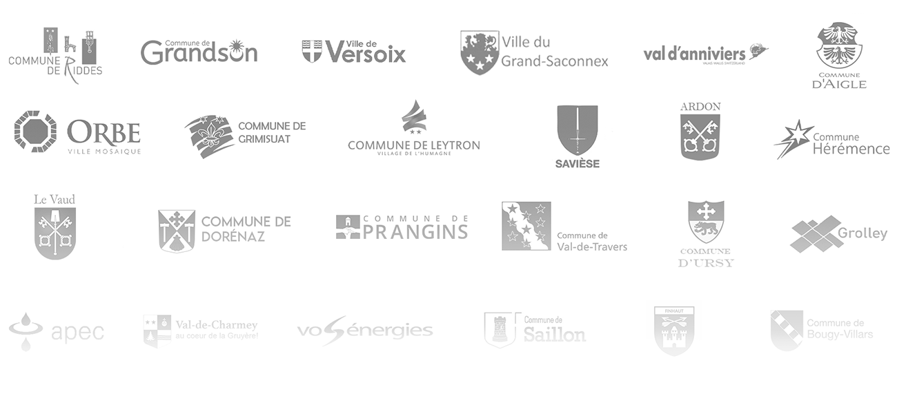 logos clients tipee - collectivités