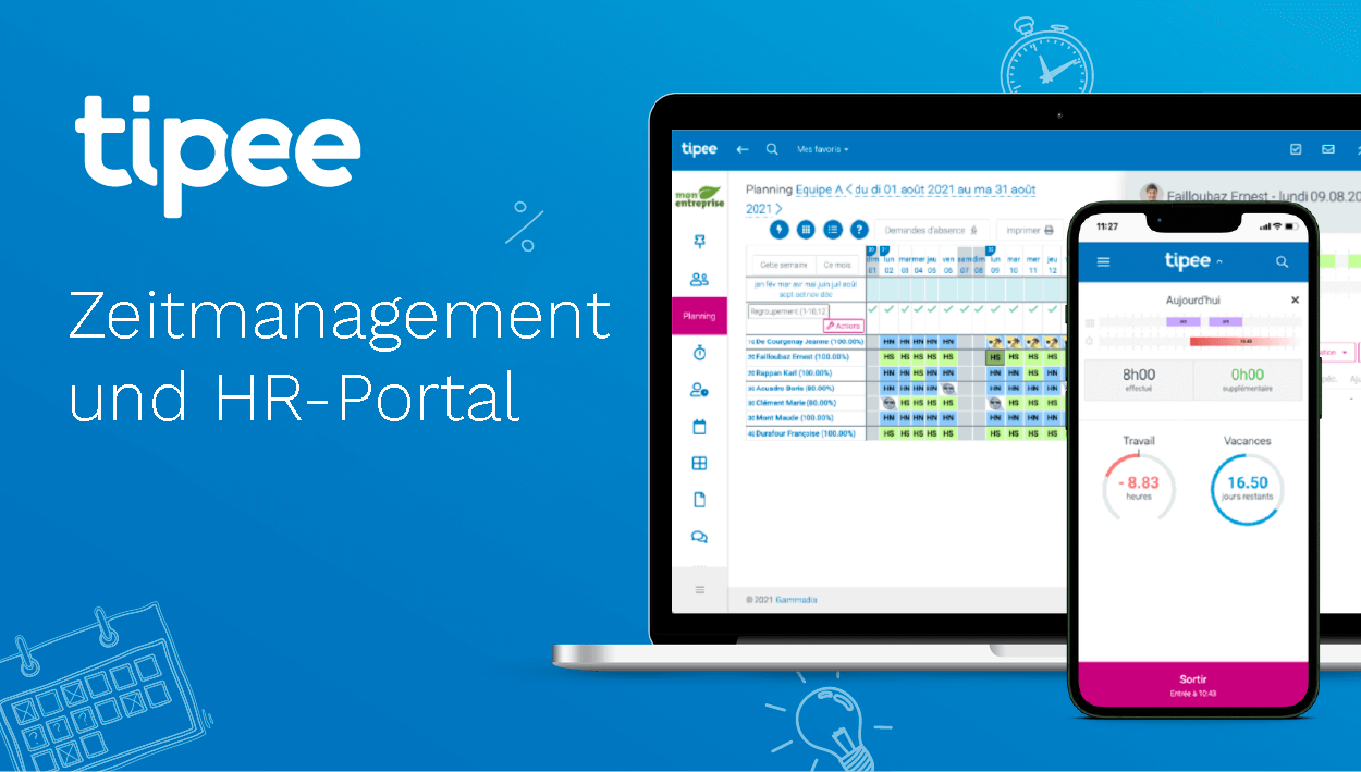LP Arbeitszeiterfassung tipee tipee