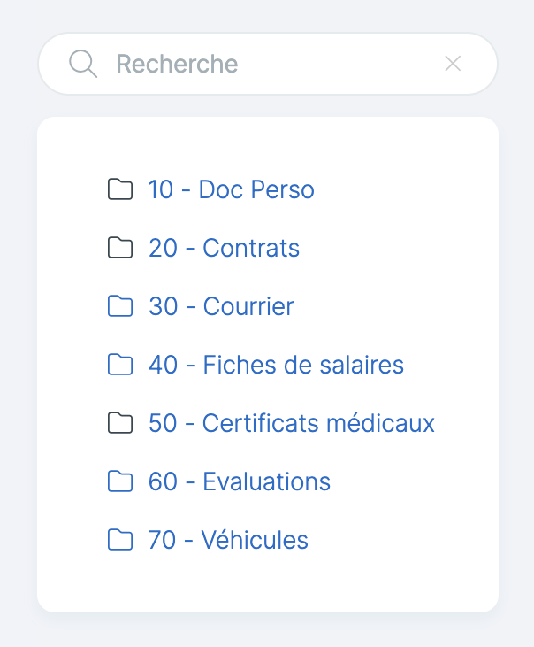 Documents personnels