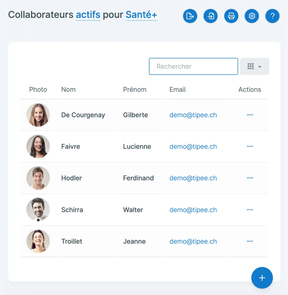 annuaire sante - tipee